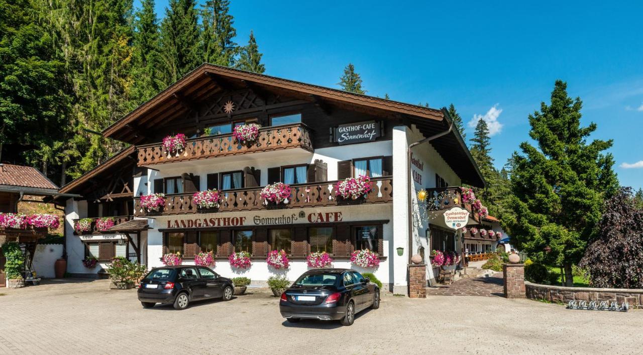 Landgasthof Sonnenhof Krün Exterior foto