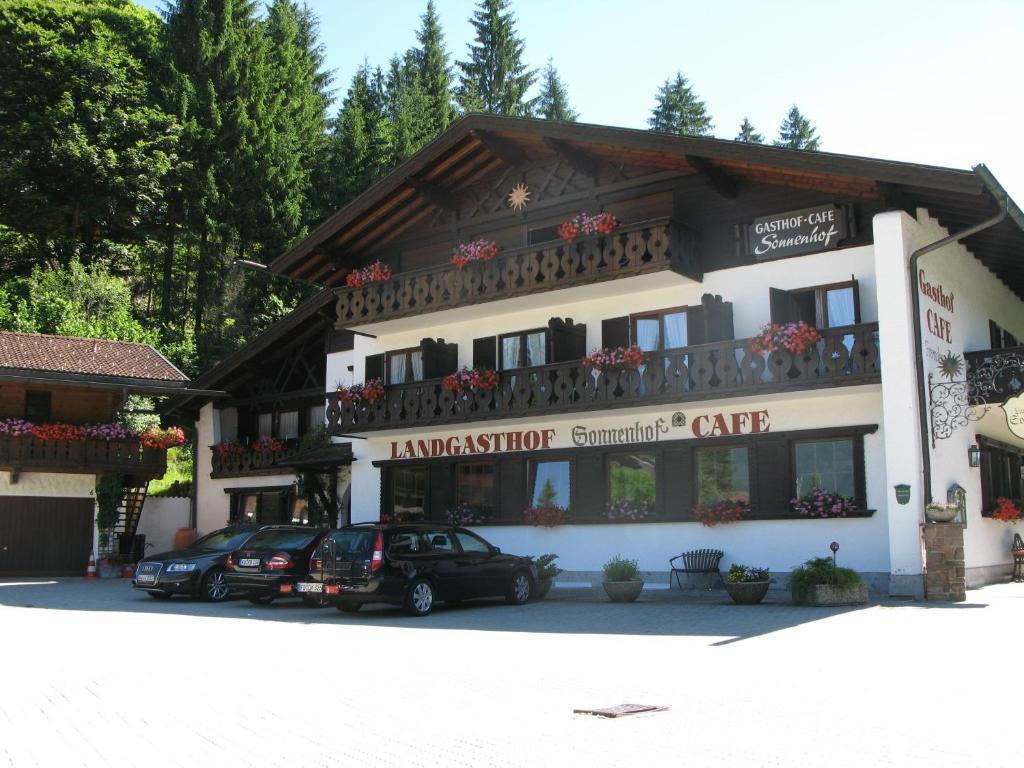 Landgasthof Sonnenhof Krün Exterior foto