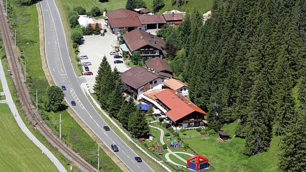 Landgasthof Sonnenhof Krün Exterior foto